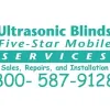 Ultrasonic Blind Cleaning Five Star Mobile Services