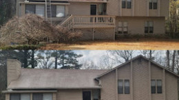 Roof Cleaning Alpharetta, GA. Roof Cleaning Alpharetta, GA.